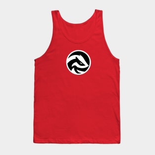 minimalist badger design Tank Top